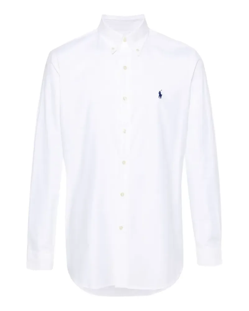 Ralph Lauren Button-down-Hemd mit Logo - Weiß Weiß