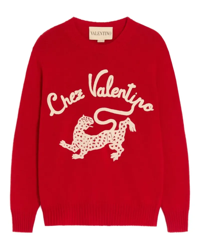 Valentino Garavani Klassischer Pullover - Rot Rot