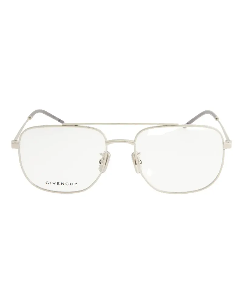 Givenchy City double-bridge glasses - Silber Silber
