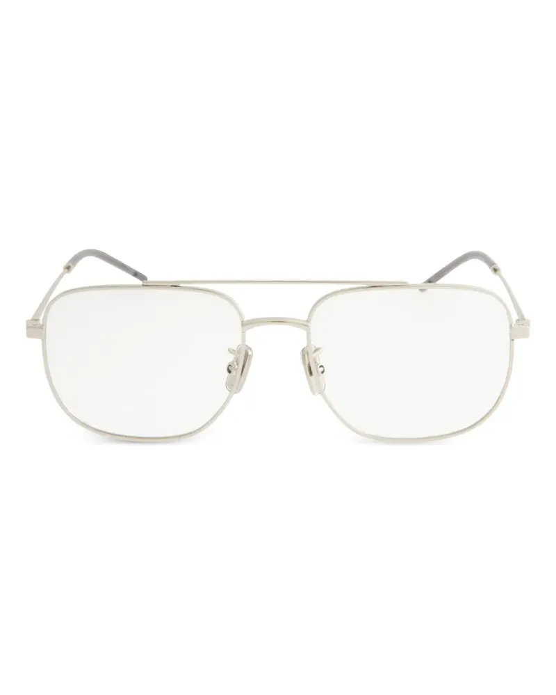 Givenchy City double-bridge glasses - Silber Silber