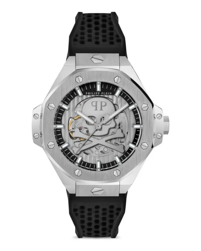Philipp Plein keleton Royal 46mm - Silber Silber
