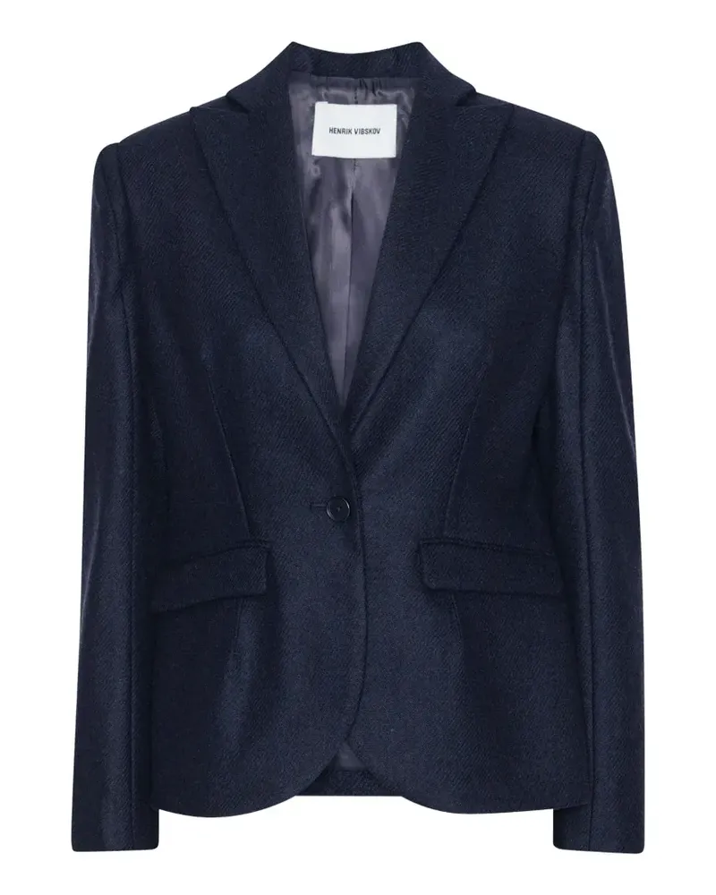 Henrik Vibskov Press Blazer aus Wolle - Schwarz Schwarz