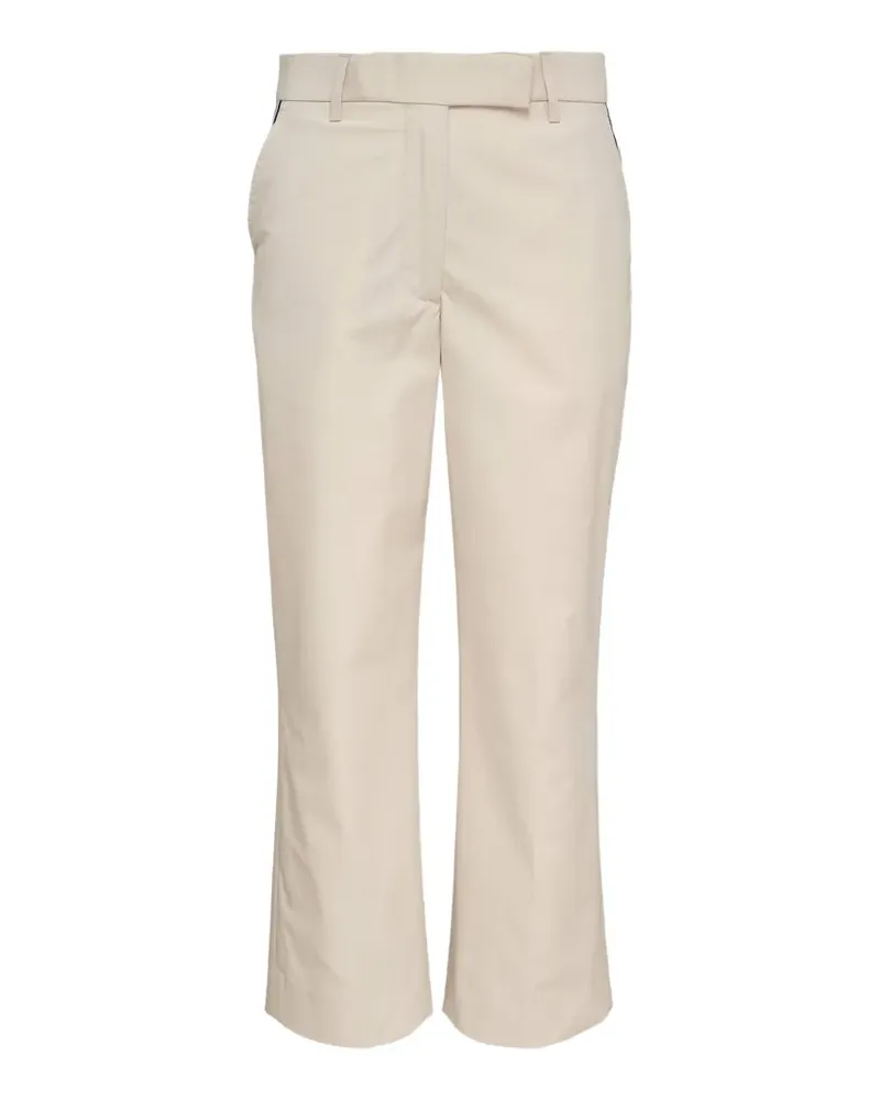 Thom Browne belt-loop relaxed-fit trousers - Nude Nude