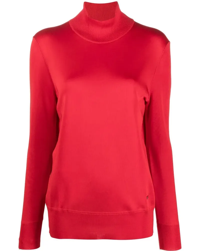 Tom Ford Pullover mit Rollkragen - Rot Rot