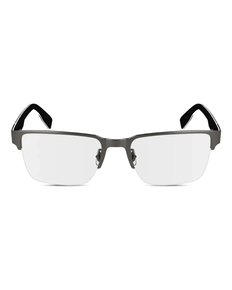 Lacoste Halbrand-Brille - Grau Grau