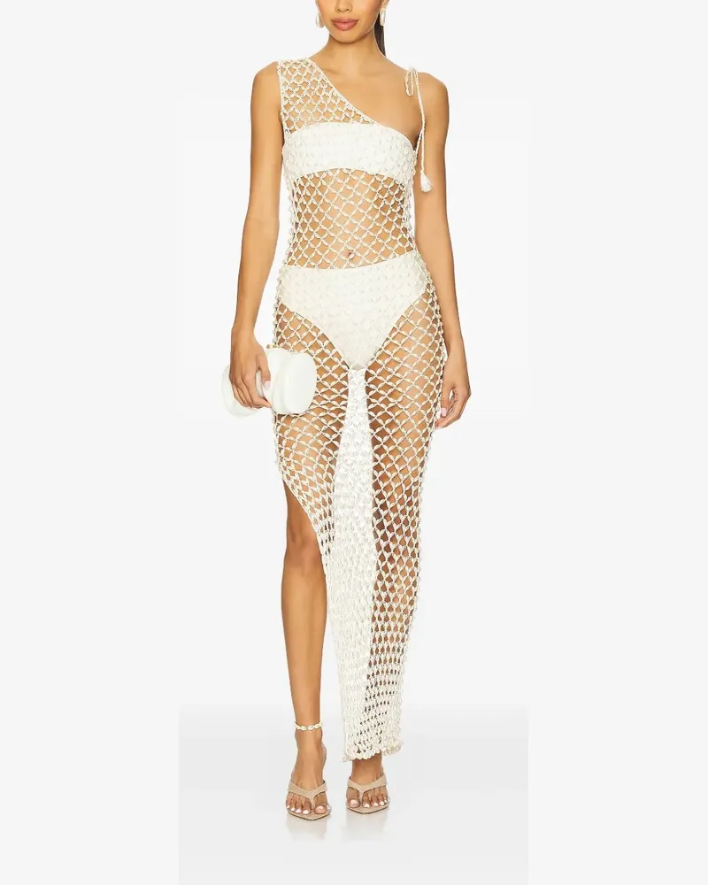 My Beachy Side Serene One-Shoulder-Maxikleid - Nude Nude