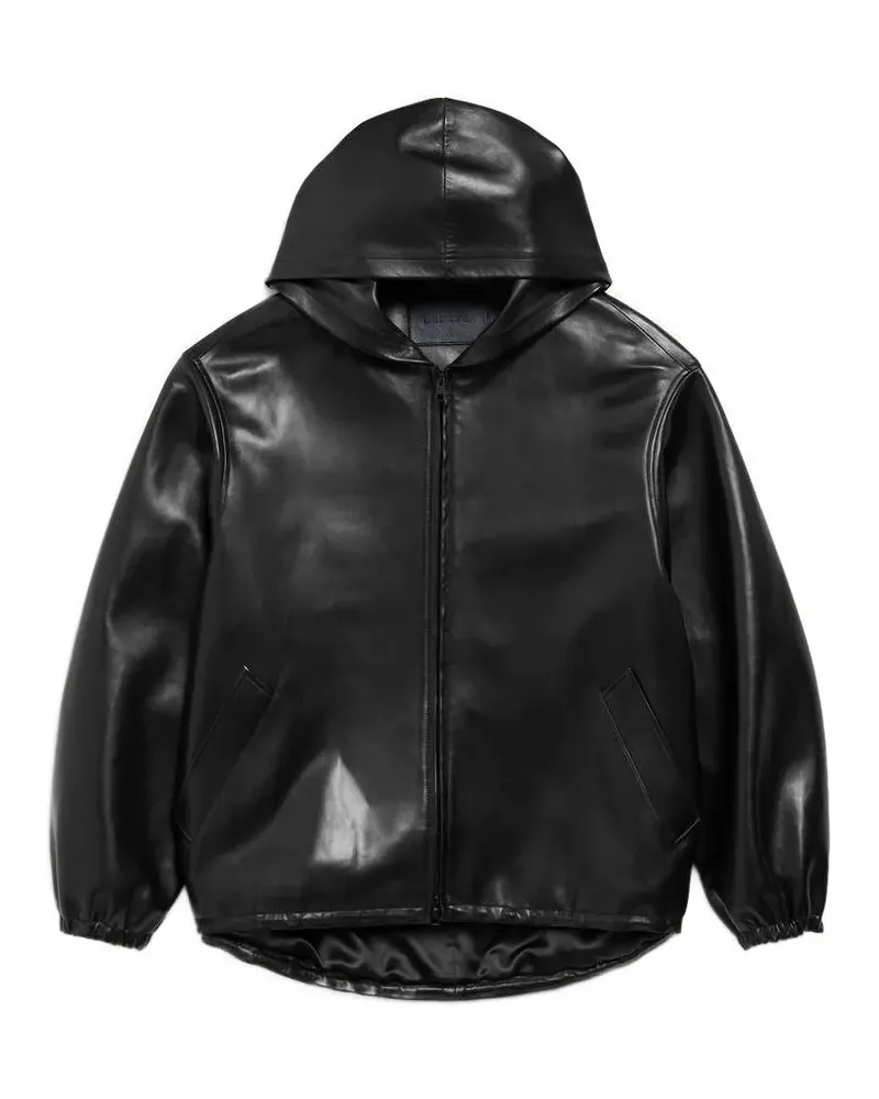 Balenciaga Lockerer Hoodie in Schwarz Schwarz