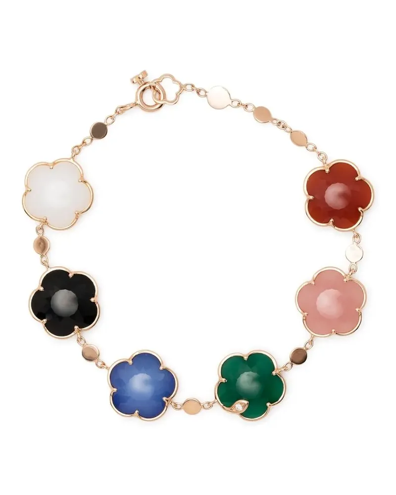 Pasquale Bruni 18kt Rotgoldarmband mit einem Diamanten - Rosa Rosa