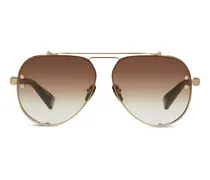 Getönte Pilotenbrille - Braun