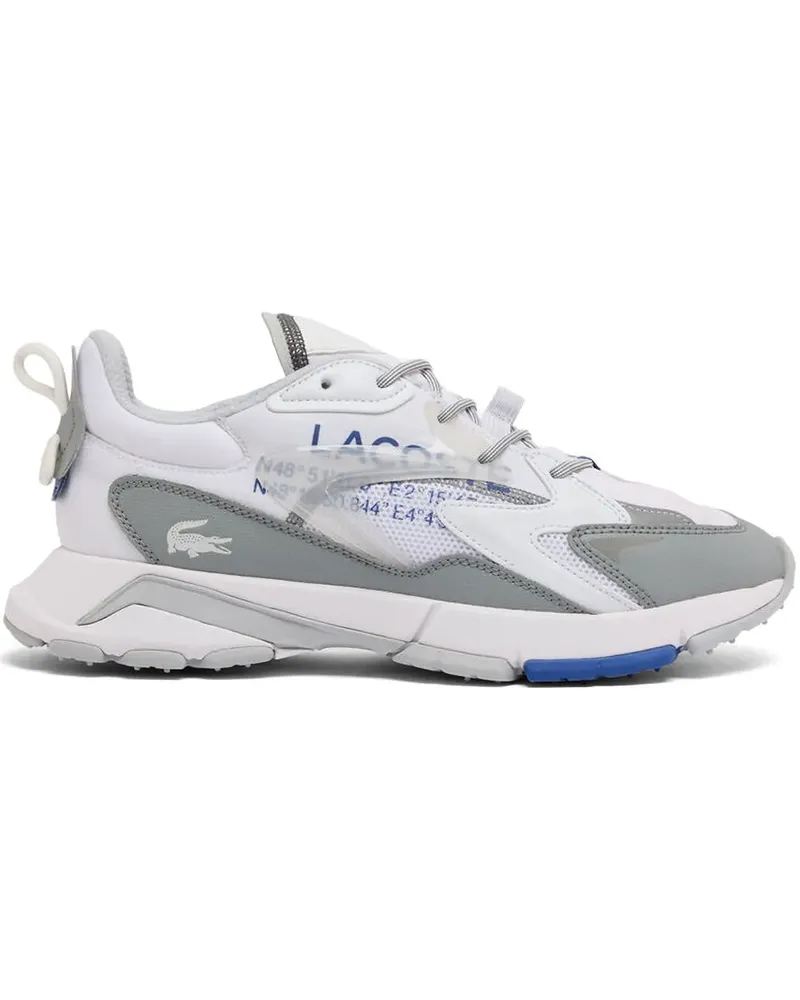 Lacoste Neo Tech Sneakers mit Logo - Weiß Weiß