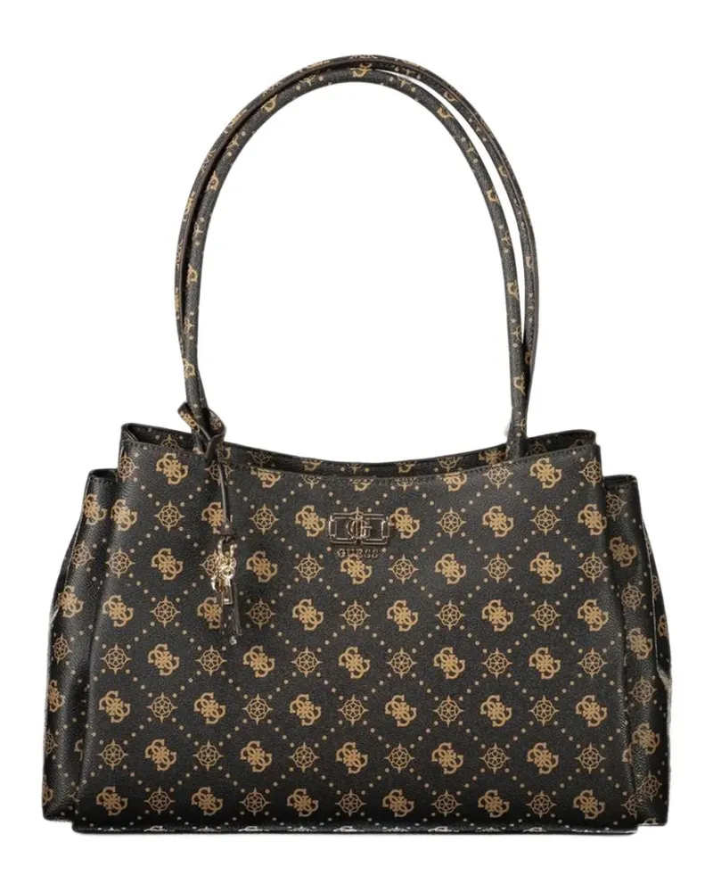Guess Emelie Tote Bag mit Logo - Braun Braun