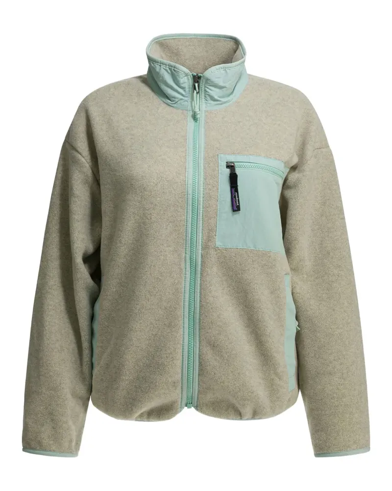 Patagonia Synchilla Jacke mit Fleece-Struktur - Grau Grau