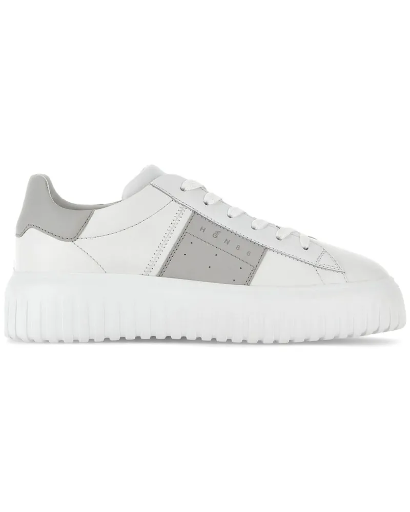 Hogan H-Stripes Sneakers - Weiß Weiß