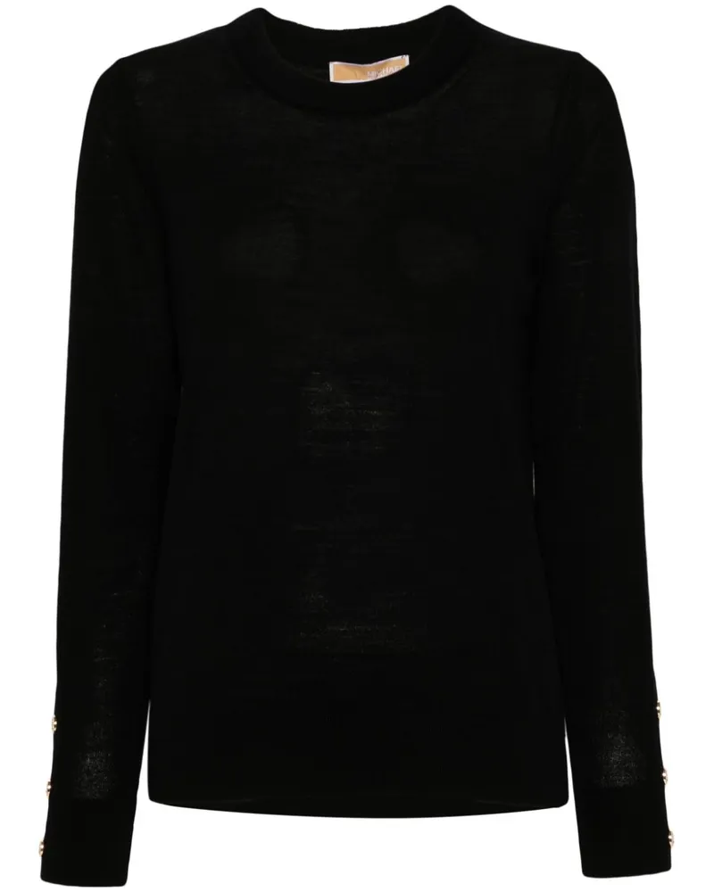 Michael Kors Pullover aus Merinowolle - Schwarz Schwarz