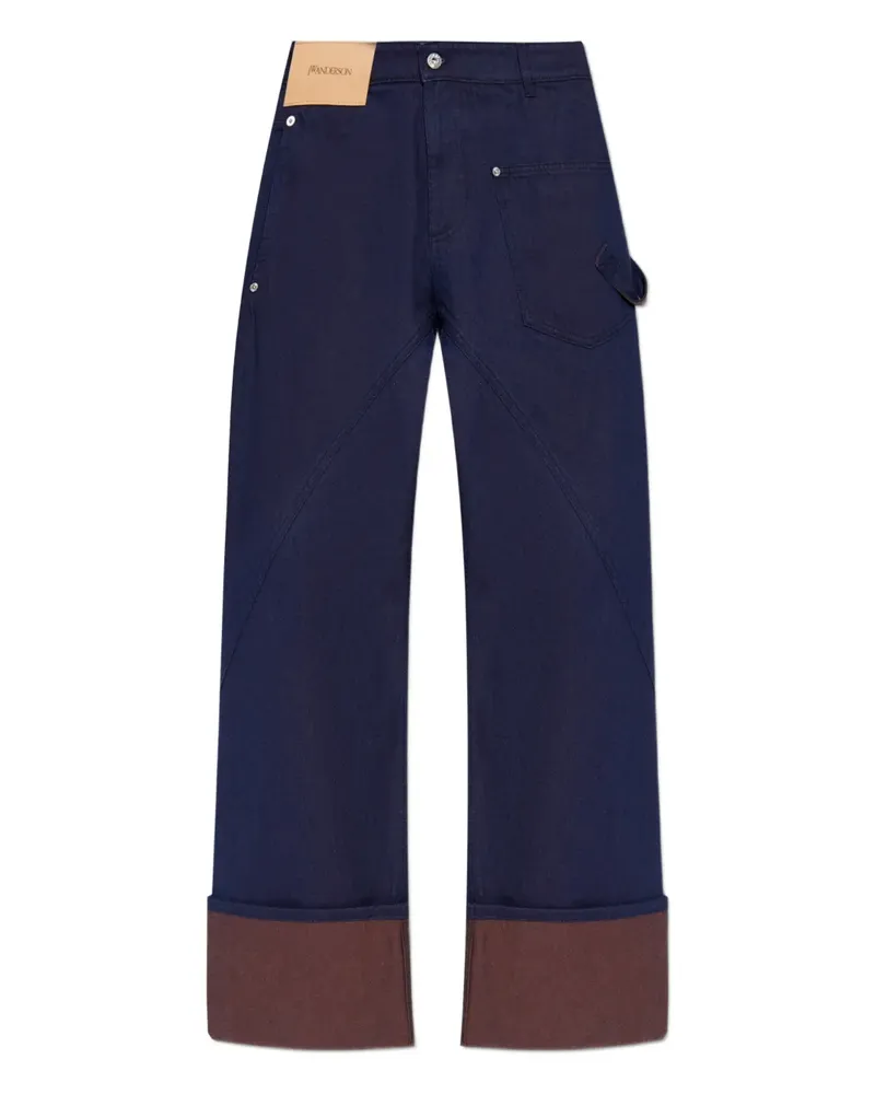 J.W.Anderson Verdrehte Jeans - Blau Blau