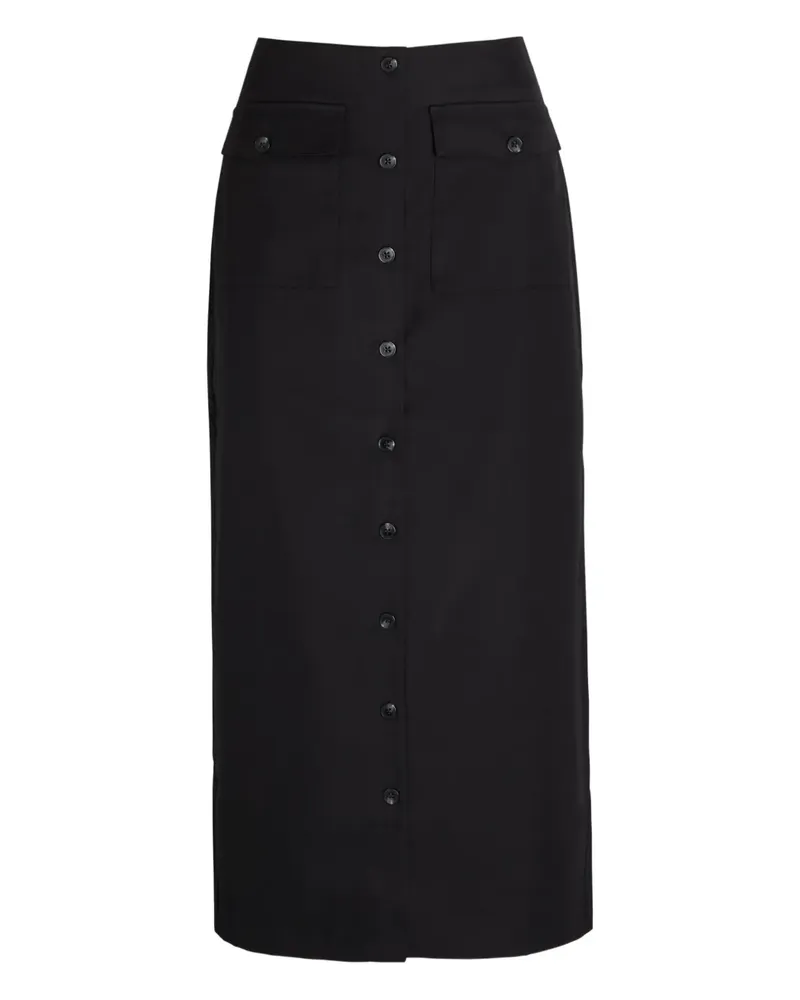 Reformation button-up skirt - Schwarz Schwarz