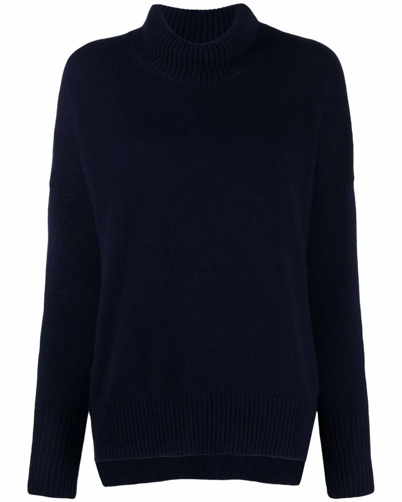 Lisa Yang Kaschmirpullover im Oversized-Design - Blau Blau