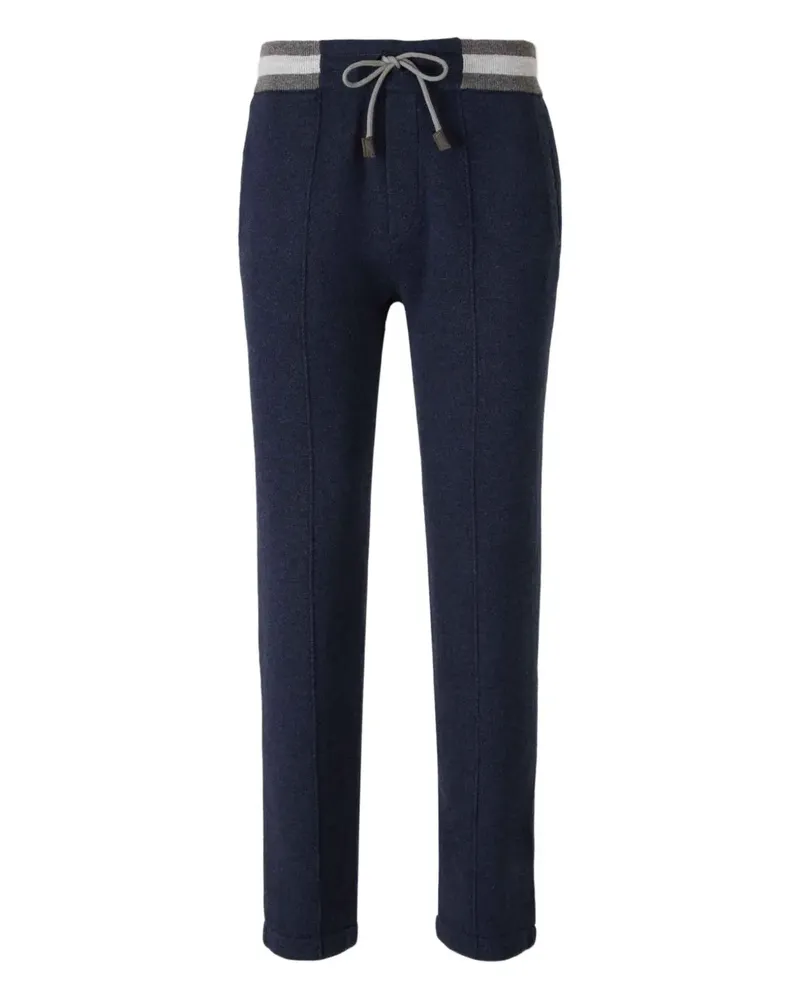 Gran Sasso drawstring trousers - Blau Blau