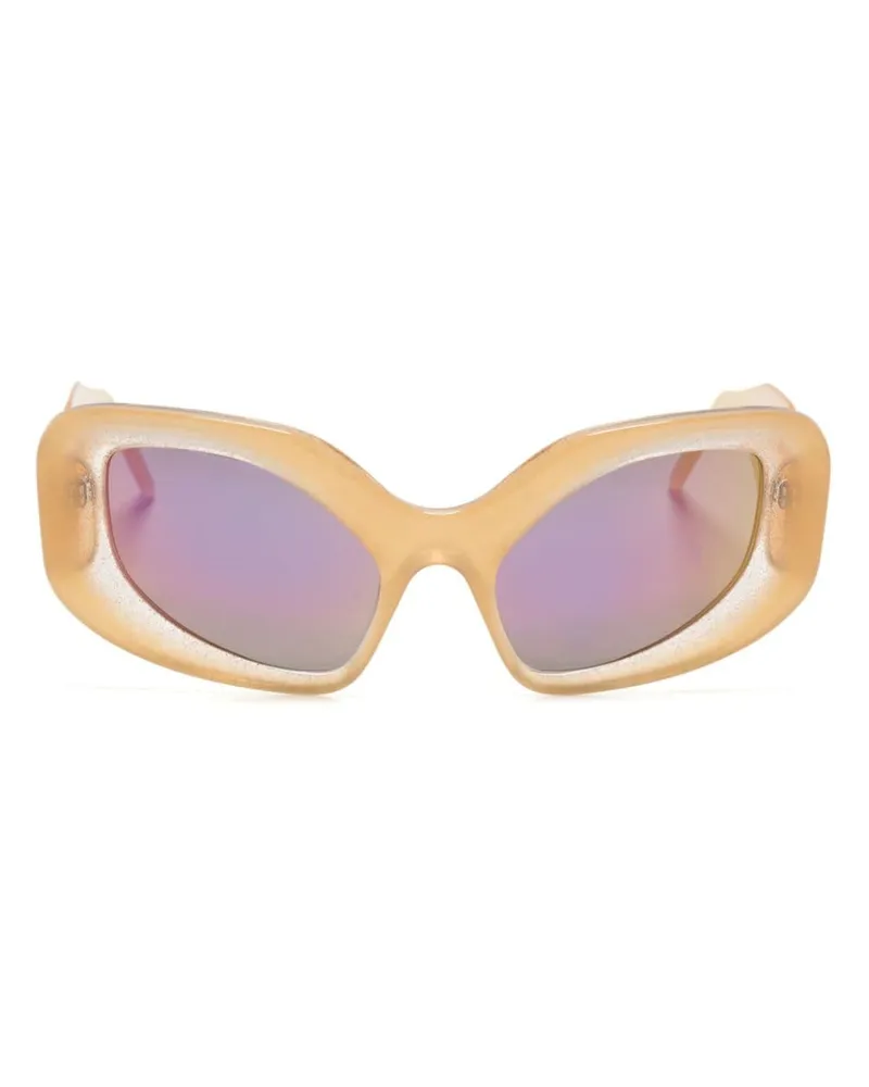 Charlotte Knowles Glimmer Sun Sonnenbrille Braun