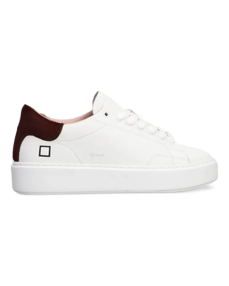 D.A.T.E. Klassische Sneakers - Weiß Weiß