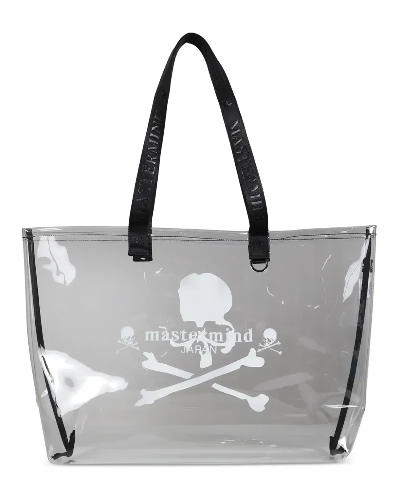 Mastermind Japan Shopper mit Totenkopf-Print - Nude Nude