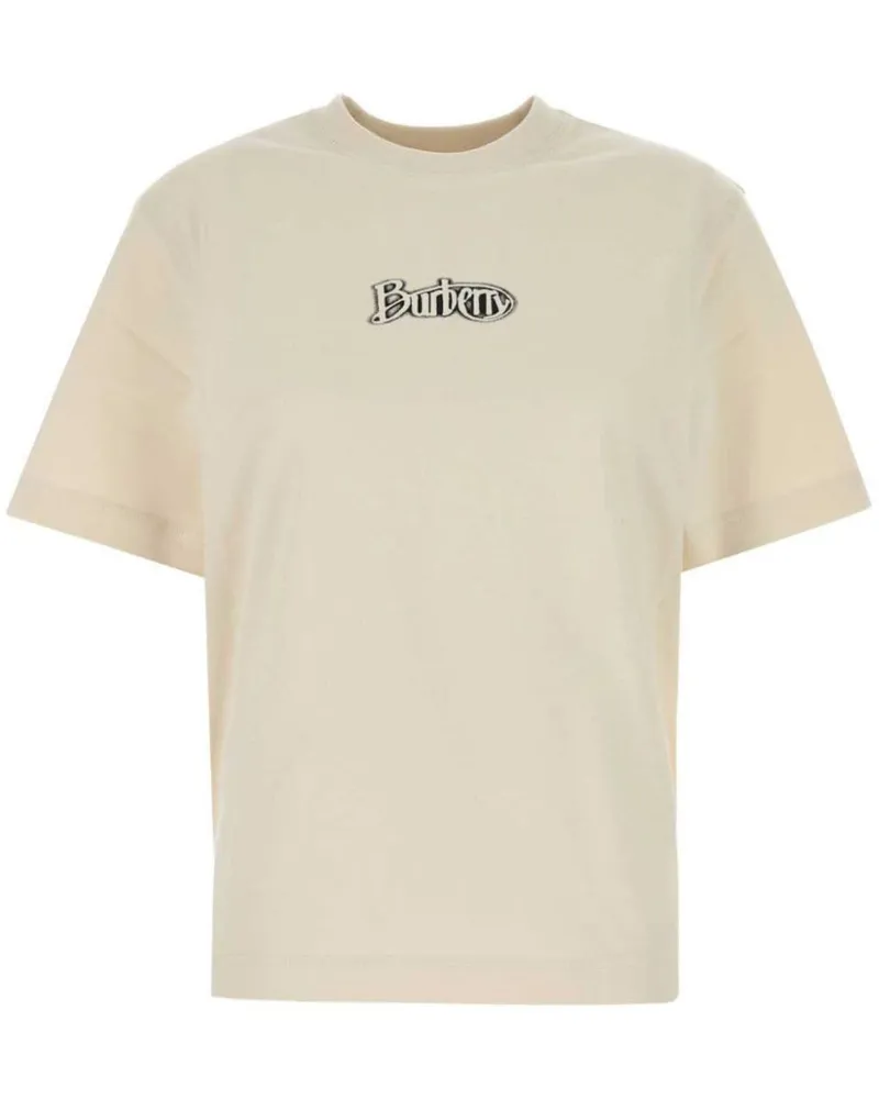 Burberry T-Shirt mit Logo-Print - Nude Nude