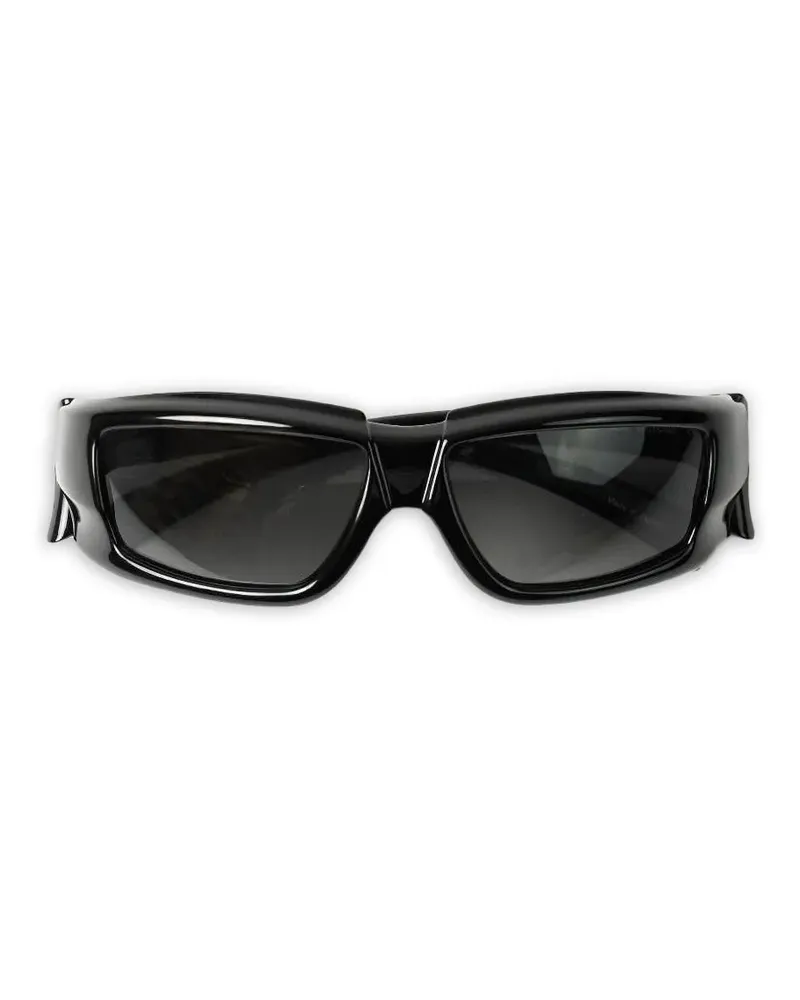 DRKSHDW by Rick Owens Rick rectangular sunglasses - Schwarz Schwarz