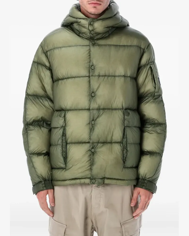C.P. Company Gefütterte Kapuzenjacke - Grün Grün
