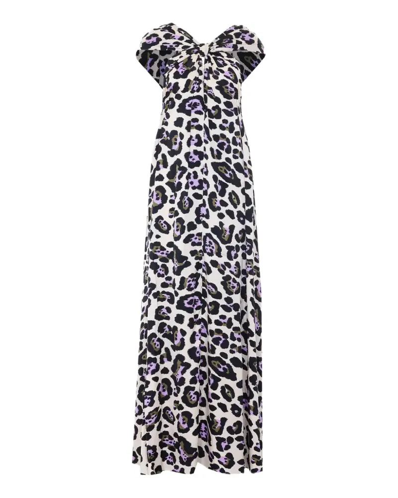 Essentiel Jaycee A-line halterneck maxi dress - Mehrfarbig Mehrfarbig