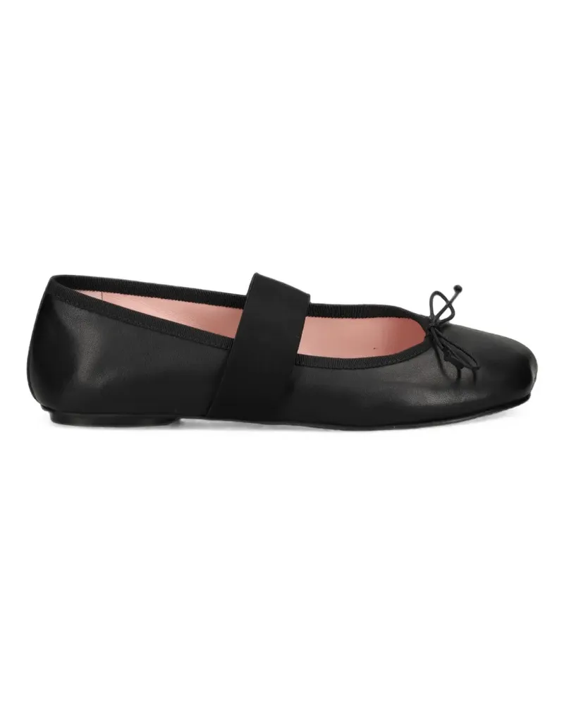 Pretty Ballerinas Yuma Ballerinas mit Schleifendetail - Schwarz Schwarz