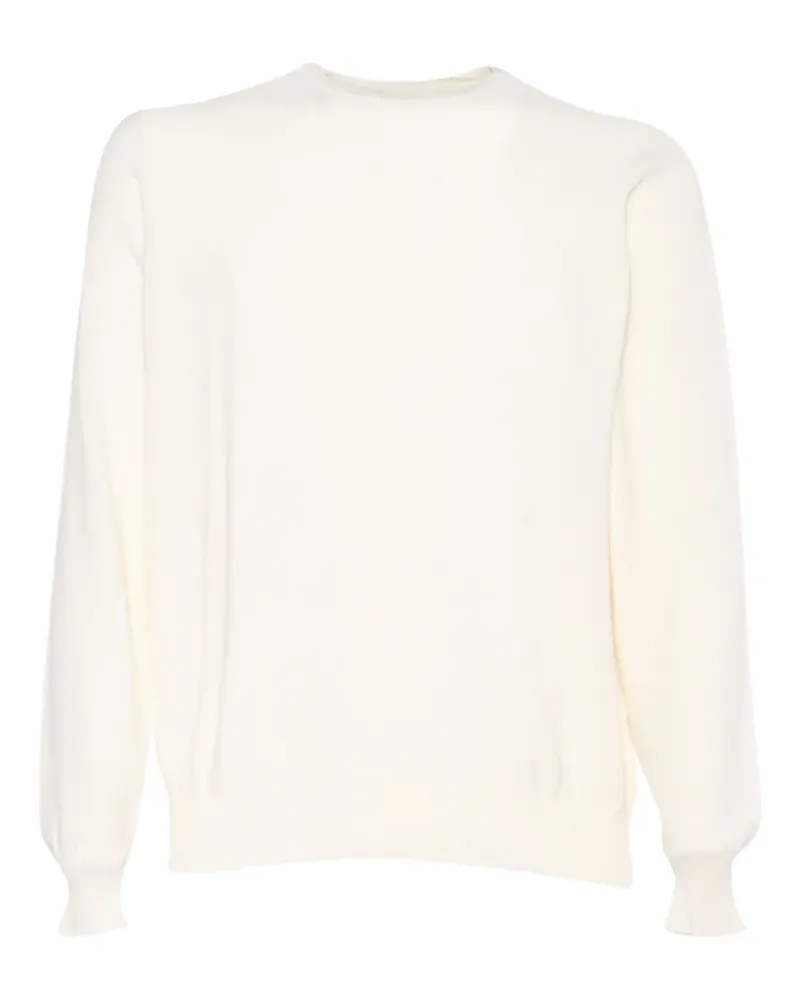 Filippo de Laurentiis Pullover mit Rundhalsausschnitt - Weiß Weiß