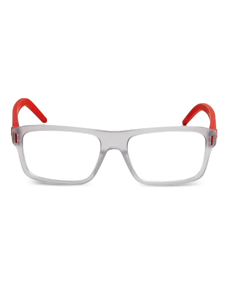 TAG Heuer Eckige Brille - Grau Grau