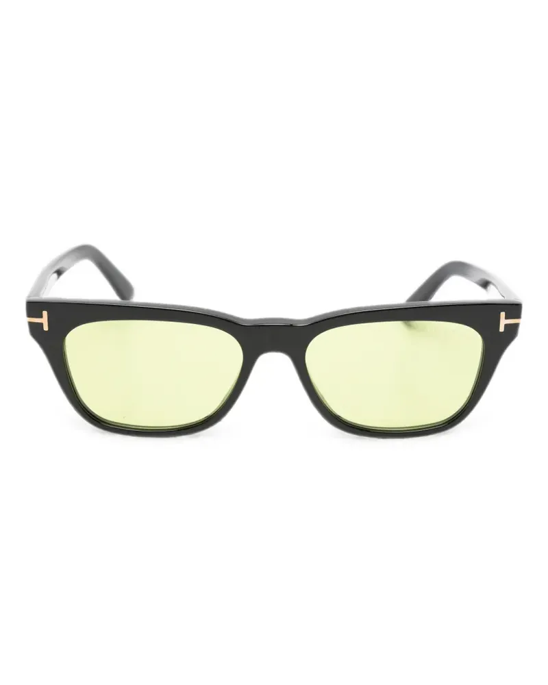 Tom Ford Penn 02 Sonnenbrille mit eckigem Gestell - Schwarz Schwarz
