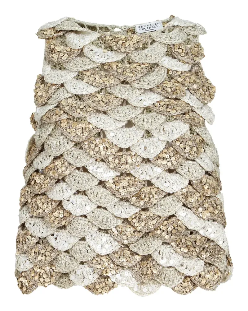 Brunello Cucinelli Opera Stricktop - Nude Nude