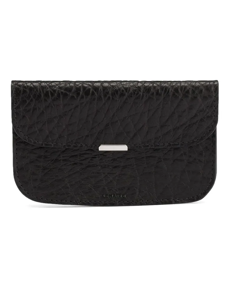 Christophe Lemaire Tab Portemonnaie - Schwarz Schwarz