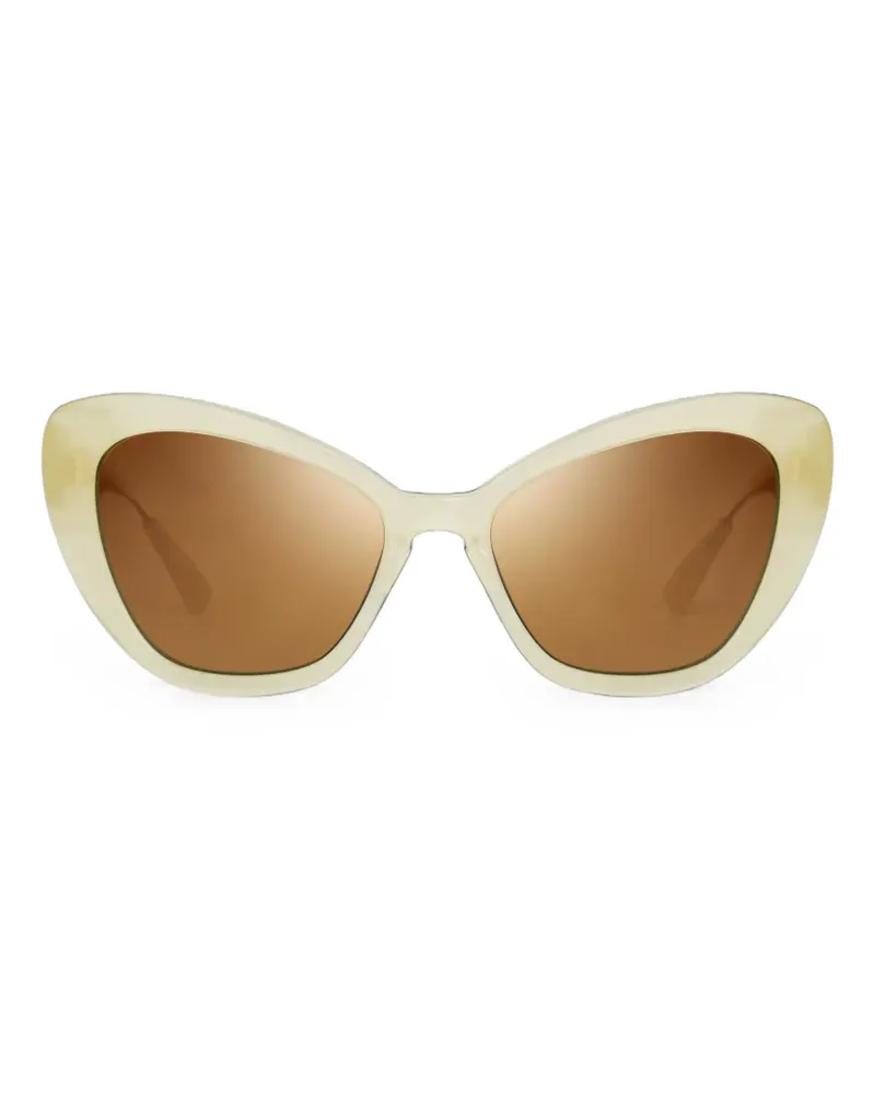 Bugatti cat-eye frame sunglasses - Nude Nude