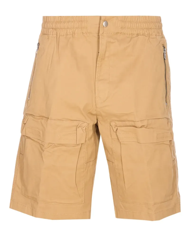 Diesel P-Beek elastic-waistband shorts - Nude Nude