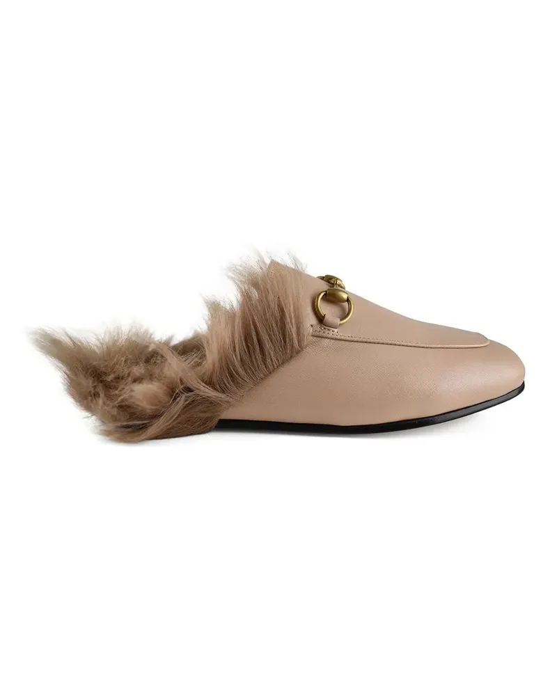 Gucci Princetown Horsebit mules - Nude Nude