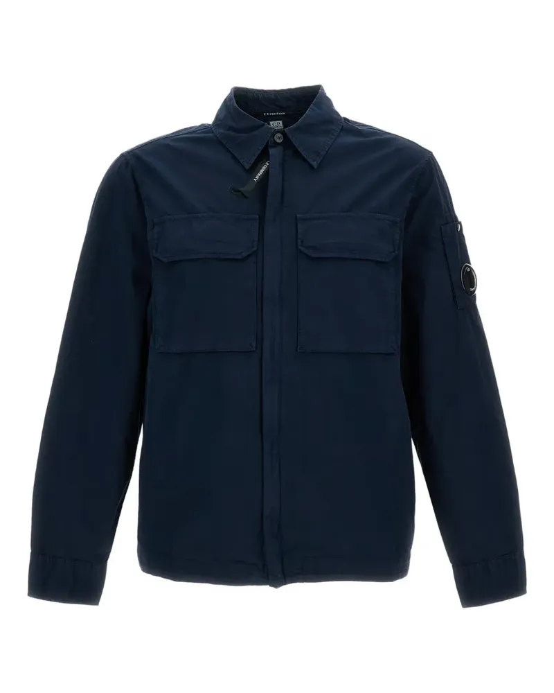 C.P. Company Hemd mit Brusttaschen - Blau Blau