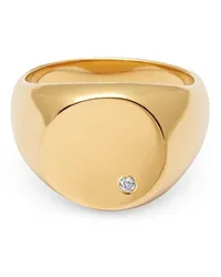 Nialaya Ring mit Glanzeffekt Gold