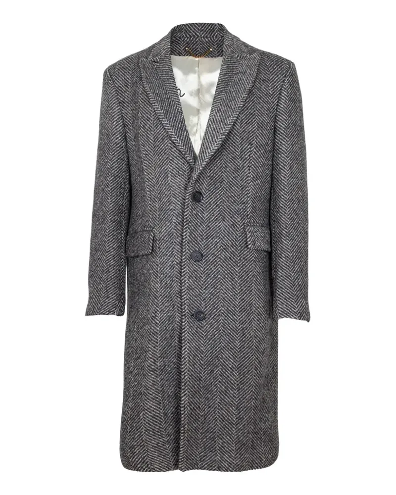 Golden Goose single-breasted wool coat - Grau Grau