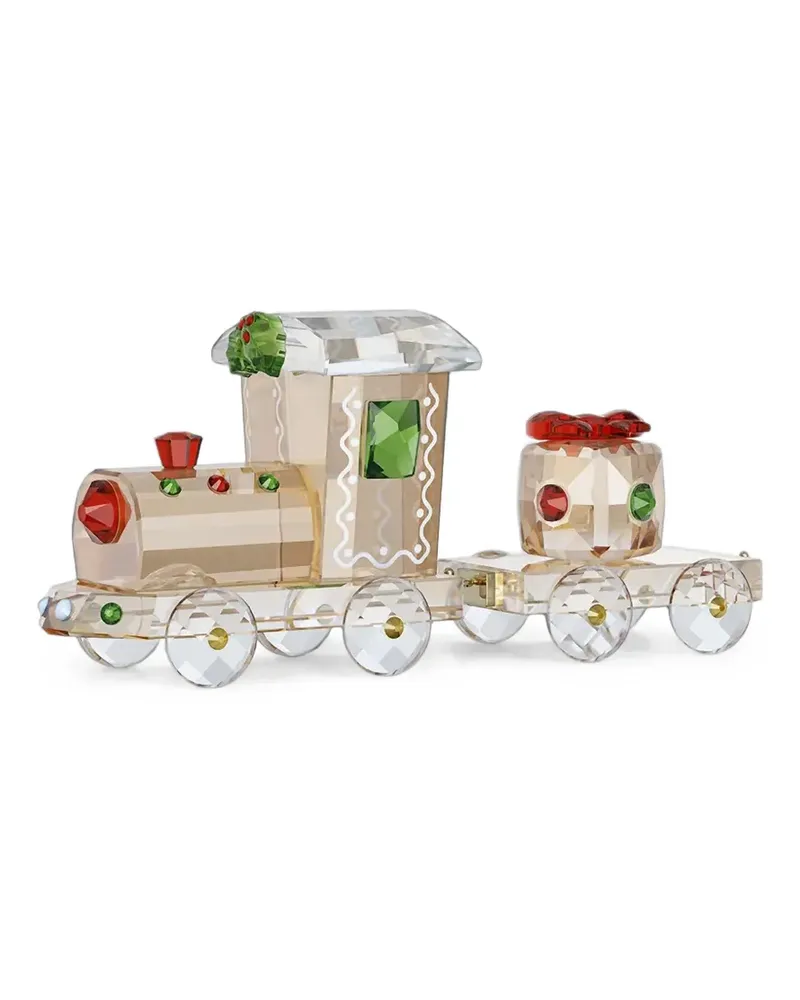 Swarovski gingerbread train ornament - Nude Nude