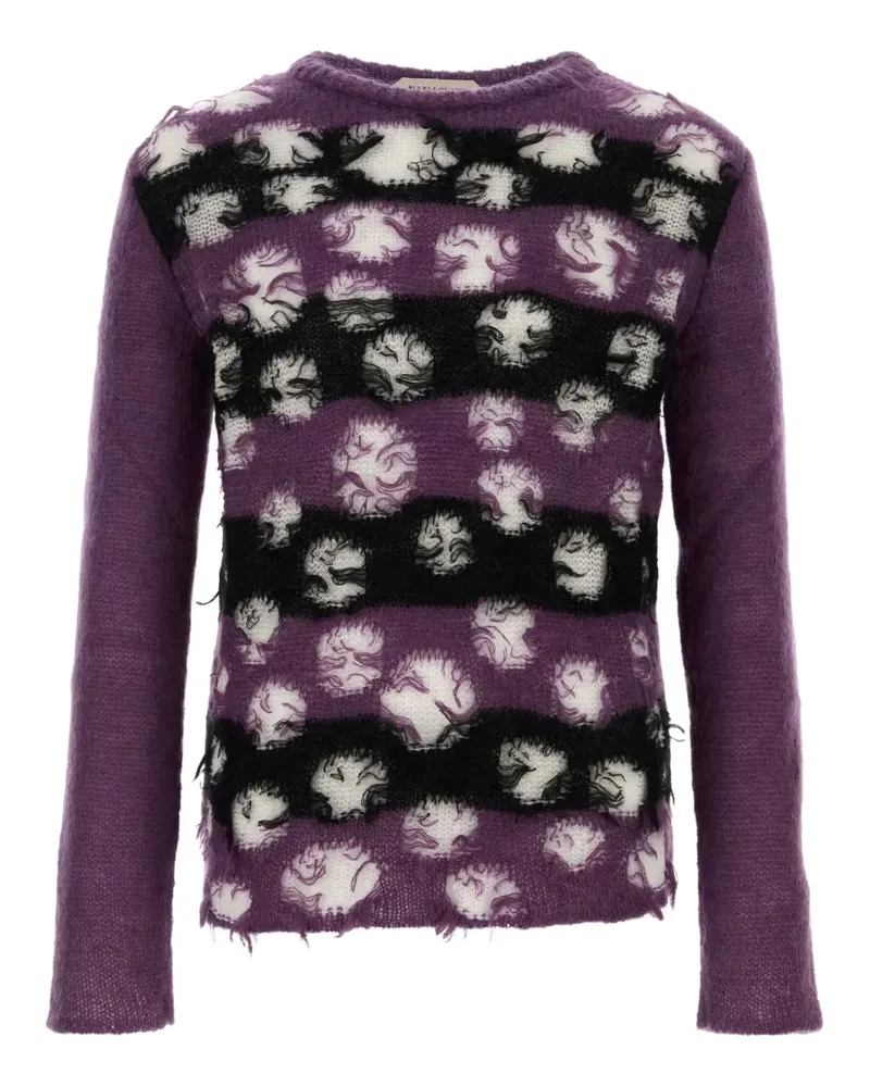Namacheko Gestrickter Pullover - Violett Violett