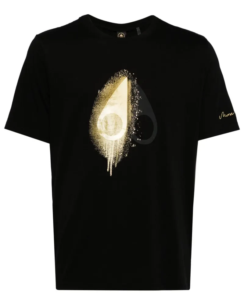Moose Knuckles Augustine T-Shirt - Schwarz Schwarz