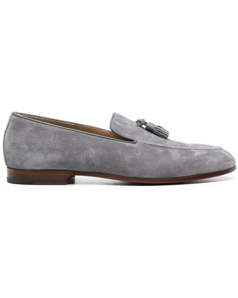 Scarosso Flavio Loafer aus Wildleder - Grau Grau