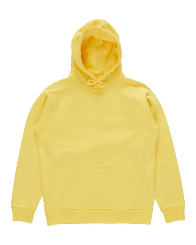 Pop Trading Company Pop Logo Hoodie mit Raglanärmeln - Gelb Gelb