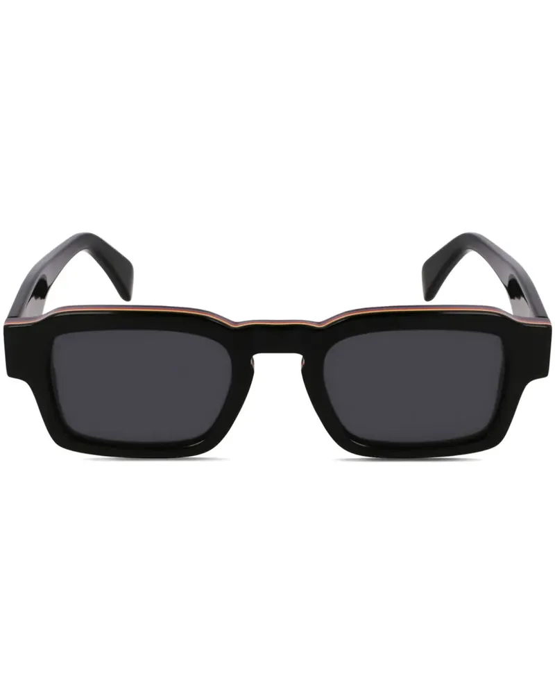 Paul Smith Latimer Sonnenbrille mit eckigem Gestell - Schwarz Schwarz
