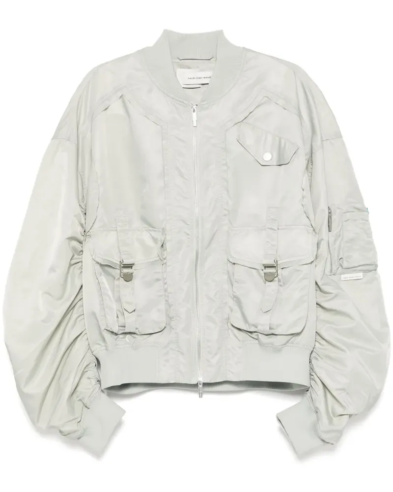 Feng Chen Wang Klassische Bomberjacke - Grün Grün
