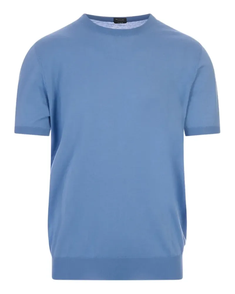 Kiton round-neck T-shirt - Blau Blau