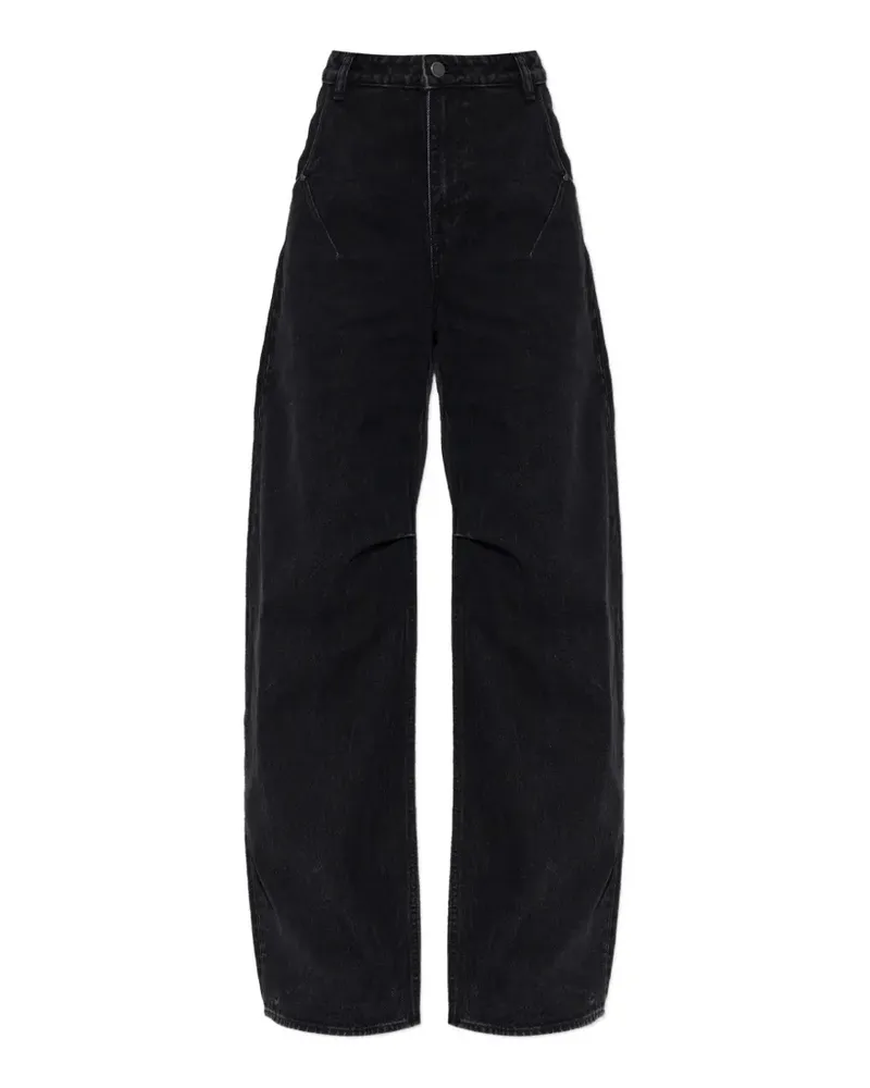 Entire Studios Dem v2 Wide-Leg-Jeans - Schwarz Schwarz